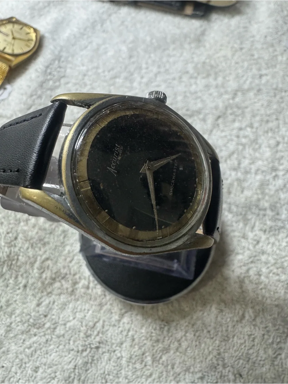 Shockmaster Men's Black Dial Watch